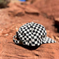 4KINSHIP Thundercloud Checkered Hat - Black White