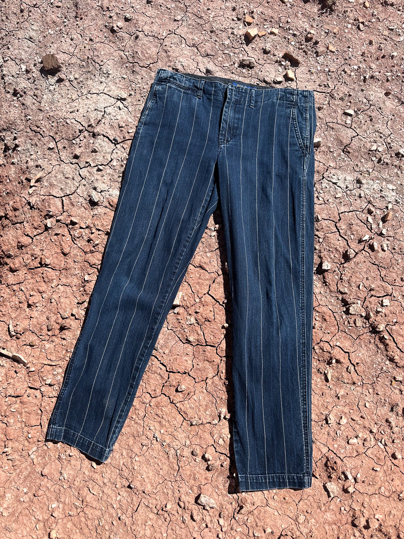 Vintage Pinstripe 90s Jeans