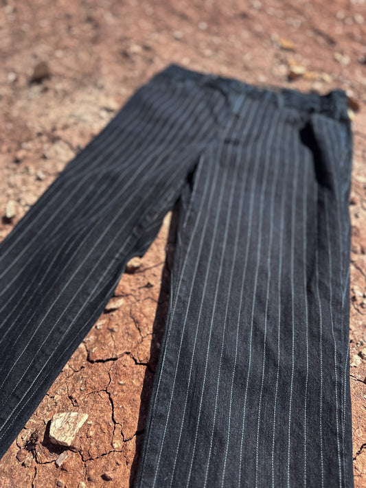 Vintage Pinstripe 90s Jeans