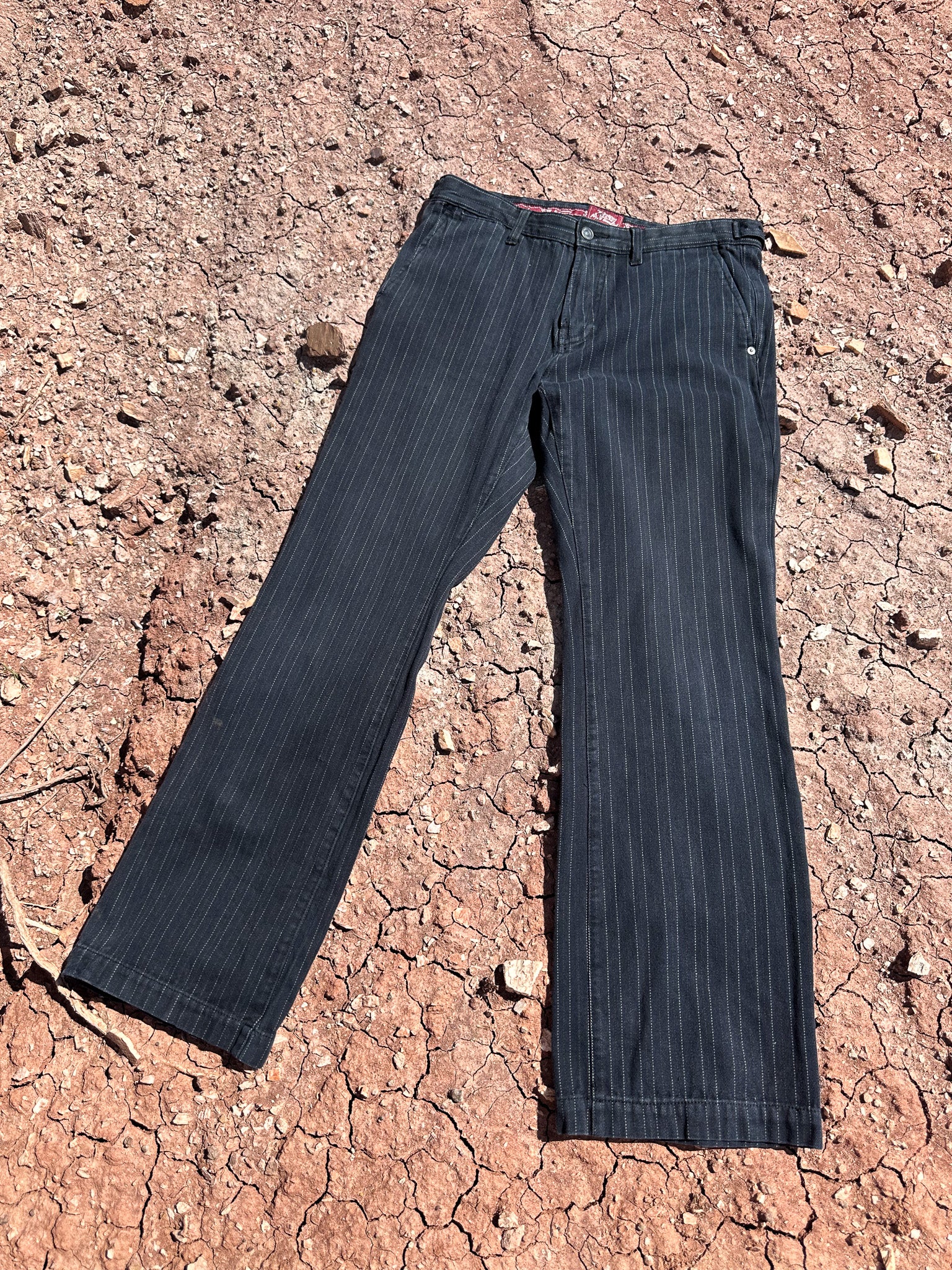 Vintage Pinstripe 90s Jeans