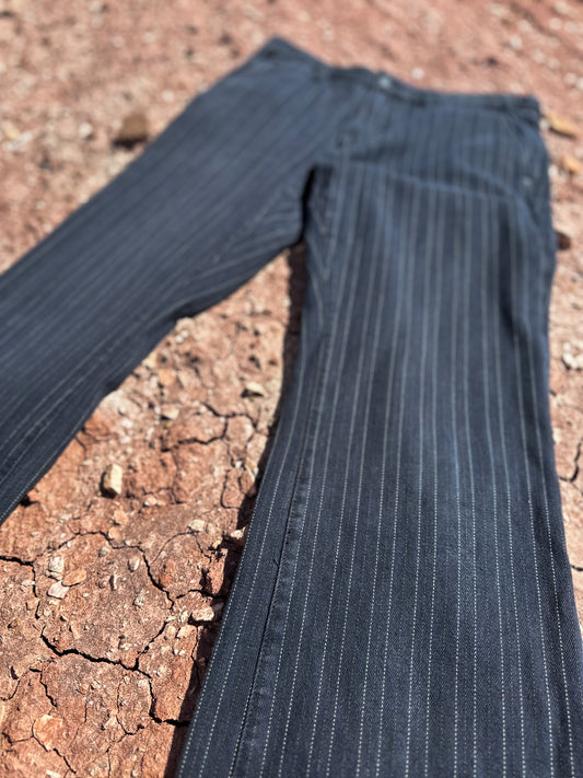 Vintage Pinstripe 90s Jeans