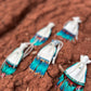 Navajo Made Handbeaded Bucksin Bags- On Sale $95