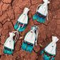 Navajo Made Handbeaded Bucksin Bags- On Sale $95