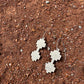 Navajo Made Sterling Cloud Earrings by Diné Artist Bryan J Roessel