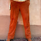 Vintage 70s High Rise Char Suede Pants