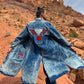 Vintage 80s Acid Wash Southwest Duster