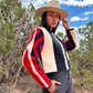 Vintage 80s Southwest Blanket Coat