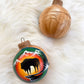 Navajo Made Handpainted Clay Ornaments-Buffalo (Ayaaní)