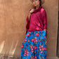 '+ Limited Edition Wide Leg  Pant - Sáanii Rose Turquoise