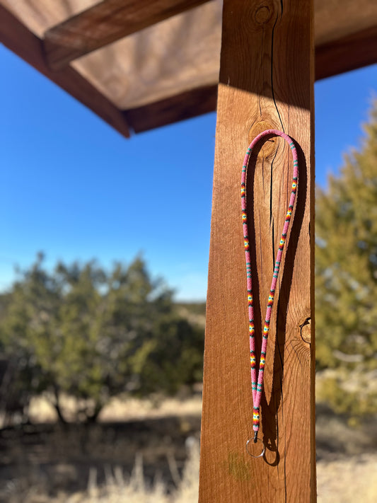 Navajo Made Beaded Lanyard