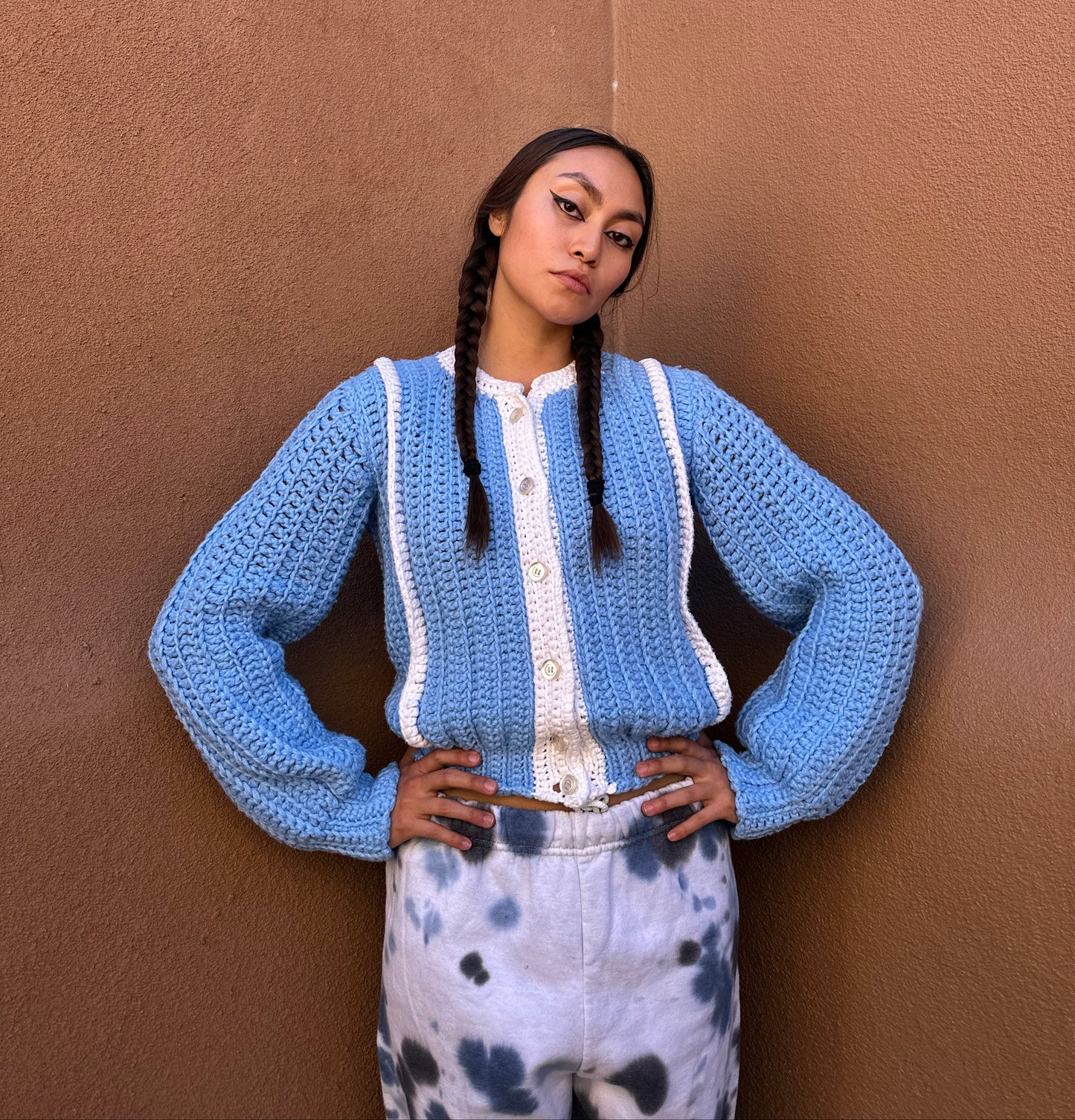 Vintage 70s Handknit Sweater