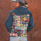 Vintage 80s Patch Windbreaker