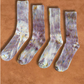 Limited Edition Hand Dyed Softest Socks- Moonlight