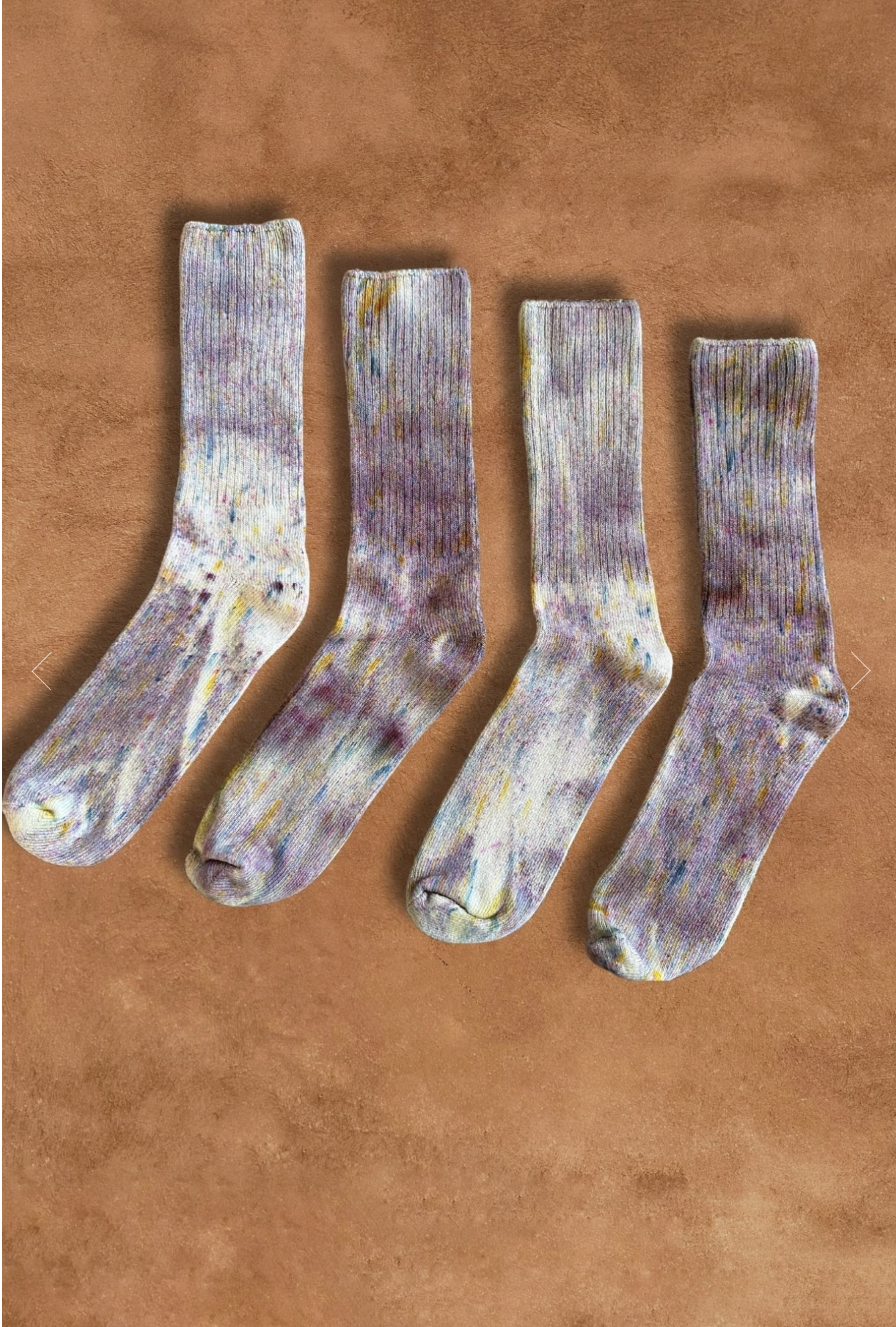 Limited Edition Hand Dyed Softest Socks- Moonlight