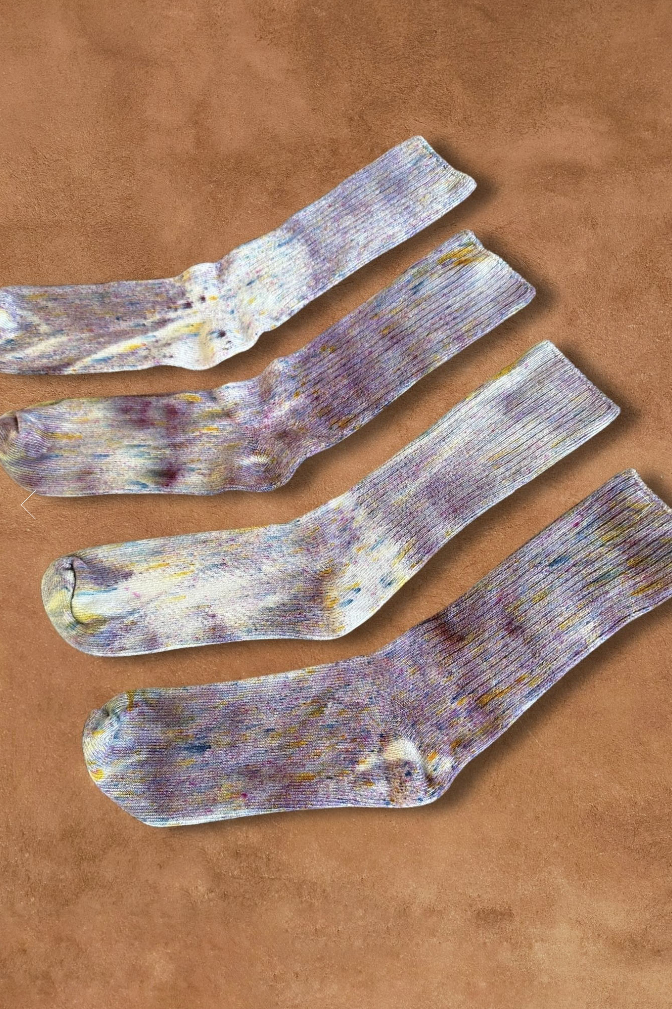 Limited Edition Hand Dyed Softest Socks- Moonlight