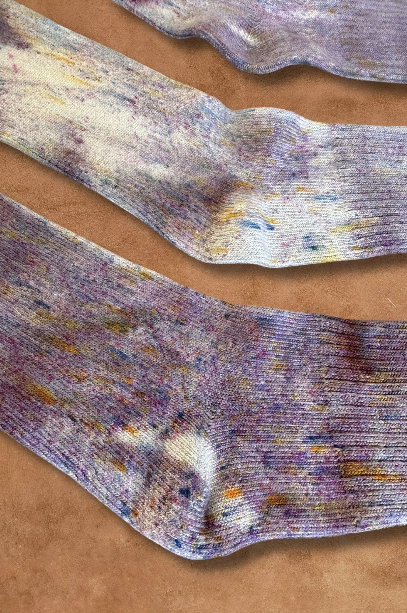 Limited Edition Hand Dyed Softest Socks- Moonlight