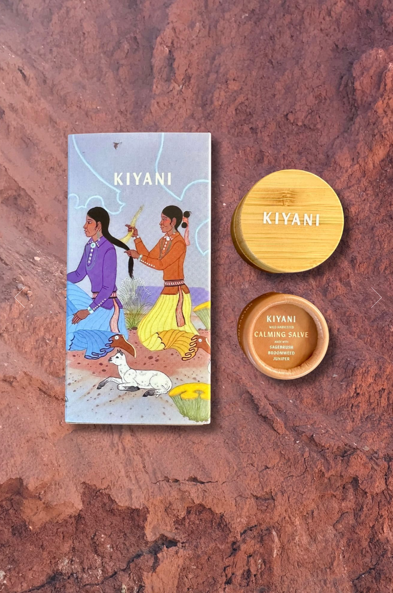 KIYANI WILD FORAGED GIFT SET FEATURING ART BY JERRY LEE