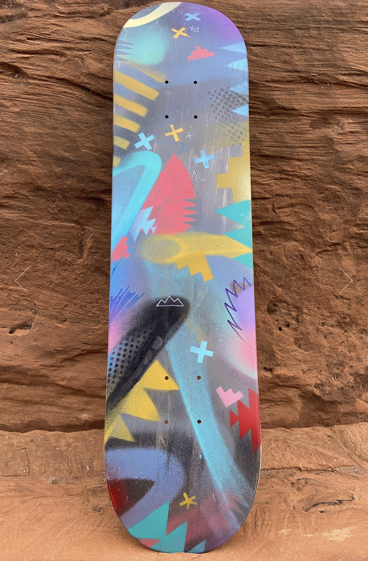 Limited Edition Diné Skate Garden Project Skateboard Deck