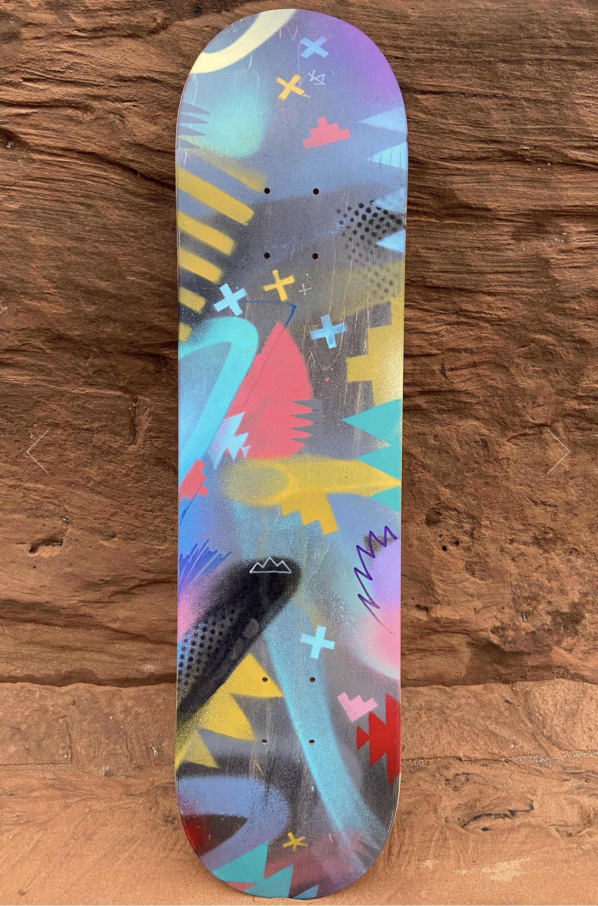 Limited Edition Diné Skate Garden Project Skateboard Deck