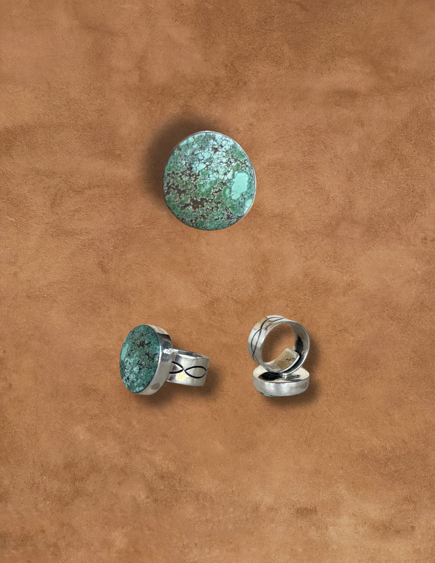 Navajo Made Turquoise Ring