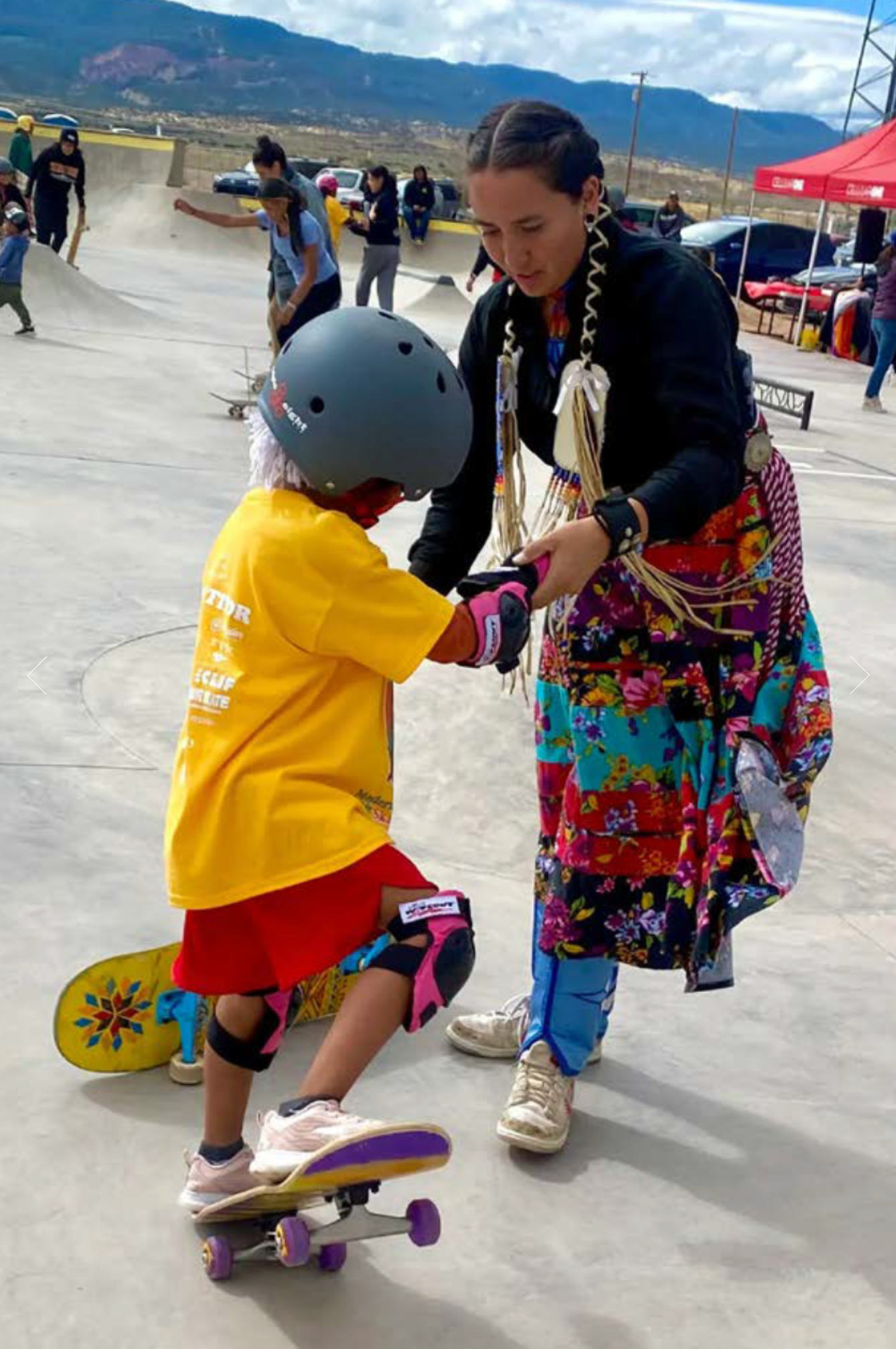 Diné Skate Garden Project X Carver by Di'Orr Greenwood