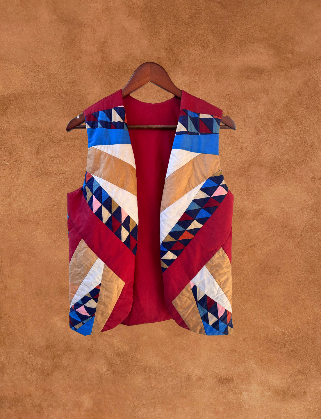 VIntage 70s Quilted Vest